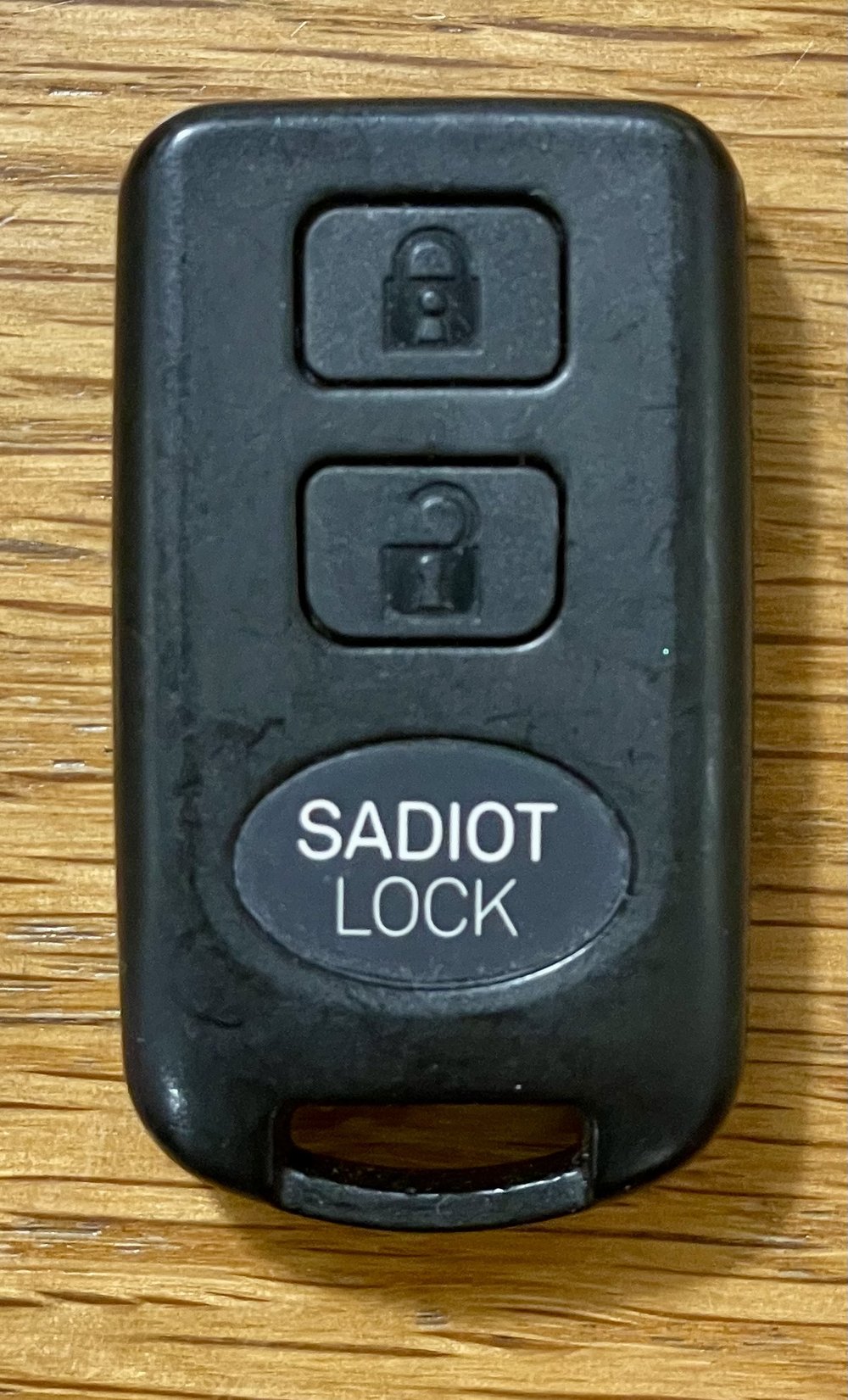 SADIOT LOCKの付属リモコンキー